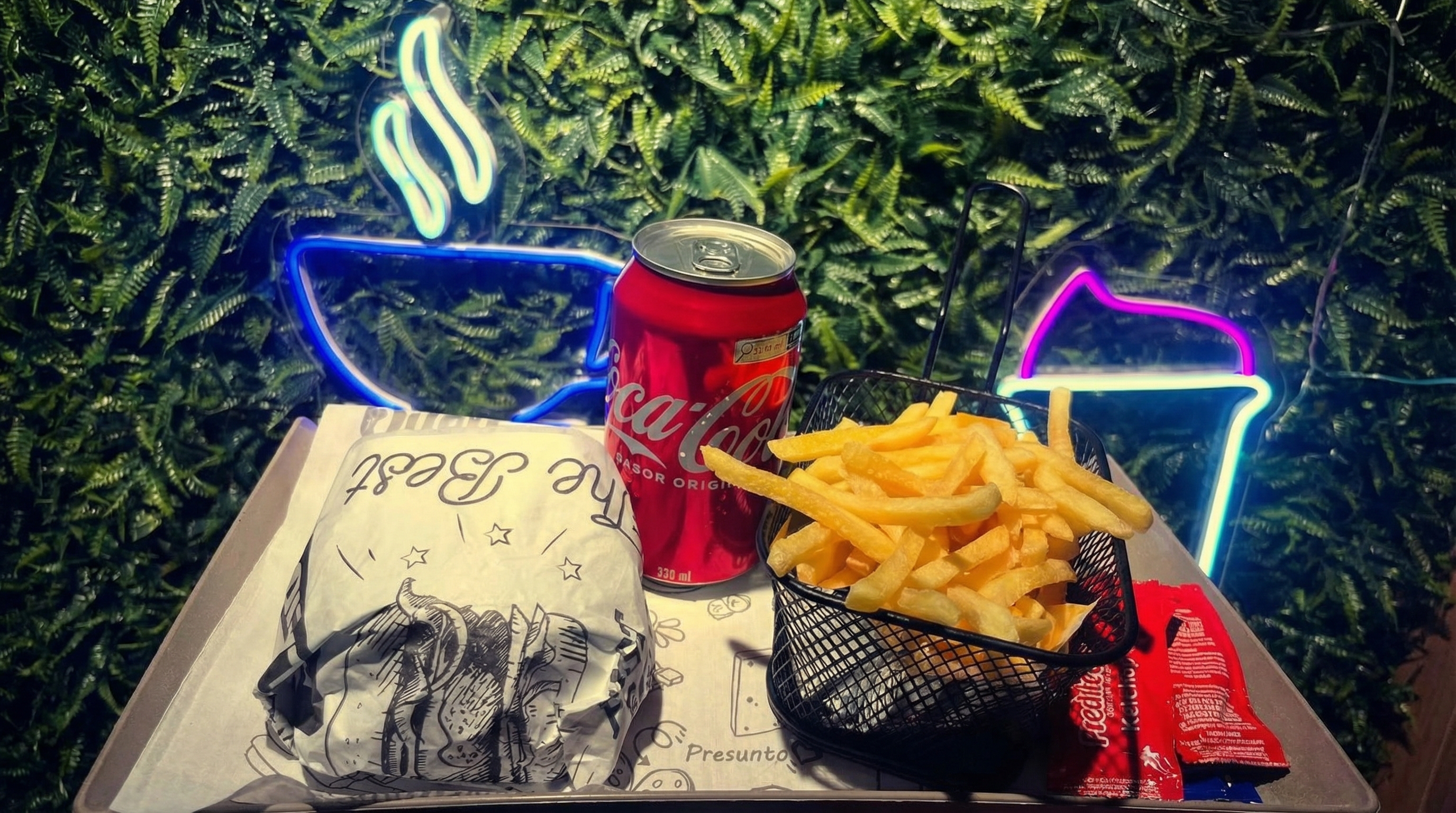 Combo de Lanche com Fritas