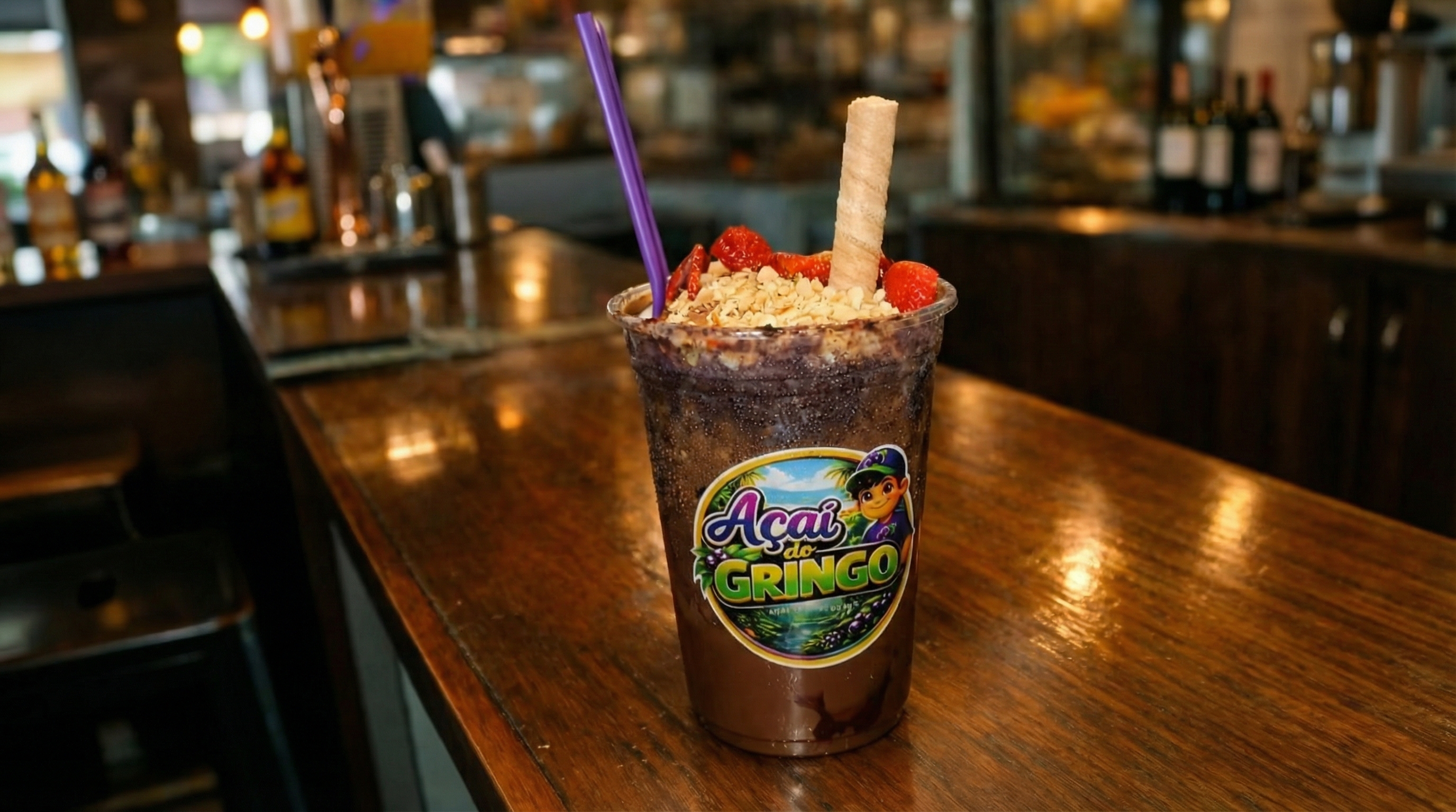 Copo de Açaí do Gringo